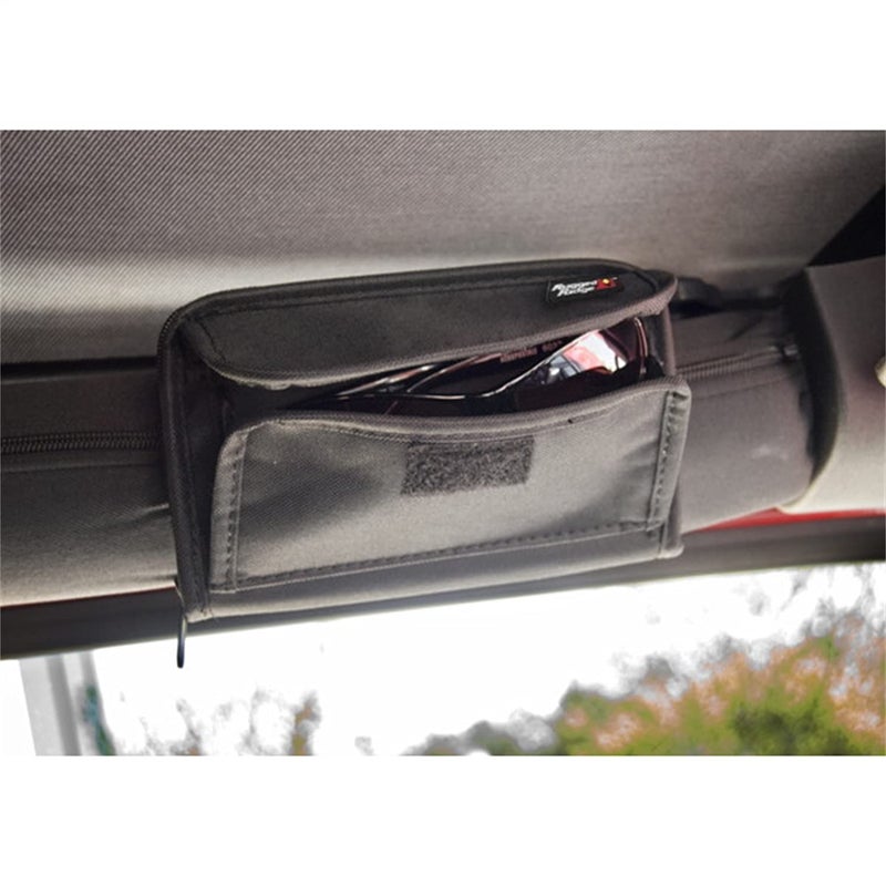 Rugged Ridge 12101.52 Roll Bar Storage Pouch, Sunglass Holder; 55-Current Jeep CJ/Wrangler - Image 3